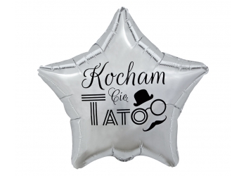 Balon foliowy Dzień Ojca - KOCHAM CIĘ TATO