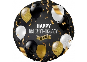 Balon foliowy Happy Birthday To You - Z HELEM