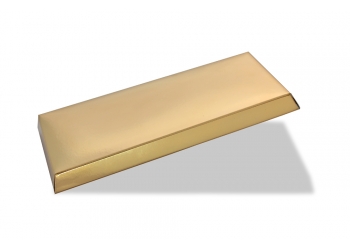 Złote pudełeczko na czekoladę z dowolnym nadrukiem i LOGO