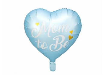 Balon foliowy MOM TO BE - Z HELEM