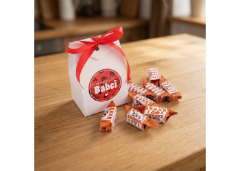 krówki w białym pudełeczku