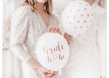 Zestaw balonów lateksowych - BRIDE TO BE