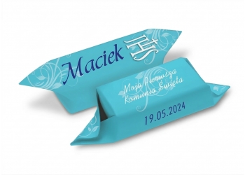 krówka niebieska z imieniem