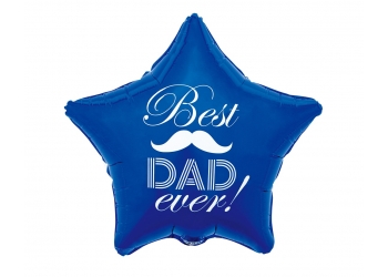 Balon foliowy Dzień Ojca - BEST DAD EVER
