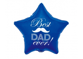 Balon foliowy Dzień Ojca - BEST DAD EVER