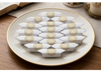 krówki biało - złote