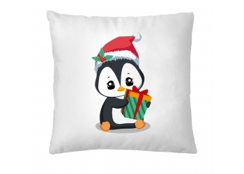 Pingwinek z prezentem