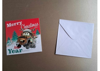 Mini kartki świąteczne - Złomek
