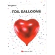 Balon foliowy serce XL czerwone - 24'' Z HELEM