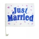 Flaga weselna ''Just married