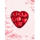 Bombonierka w kształcie serca z grawerem Czekoladki na WALENTYNKI