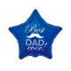 Balon foliowy Dzień Ojca - BEST DAD EVER - z helem