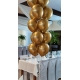 złote balony z helem
