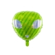 Balon foliowy UFO - zielony - Z HELEM
